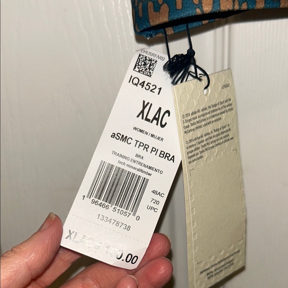 adidas by Stella McCartney True Purpose Power Impact Training Sports Bra NWT - Picture 7 of 12